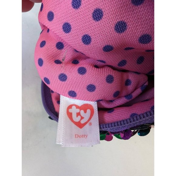 TY Beanie Boo Cat Flippy Sequin Coin Purse - Picture 5 of 6